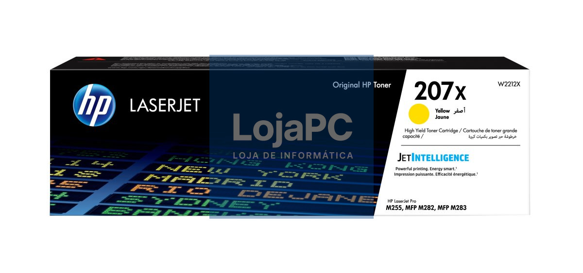HP 207X Yellow LaserJet Toner Cartridge