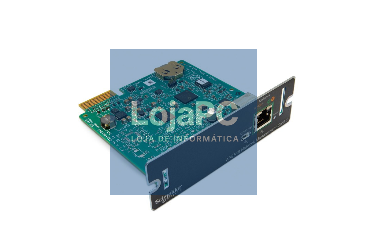 APC Network Management Card 3 with PowerChute Network Shutdown Remote management adapter 1GbE 1000Base-T