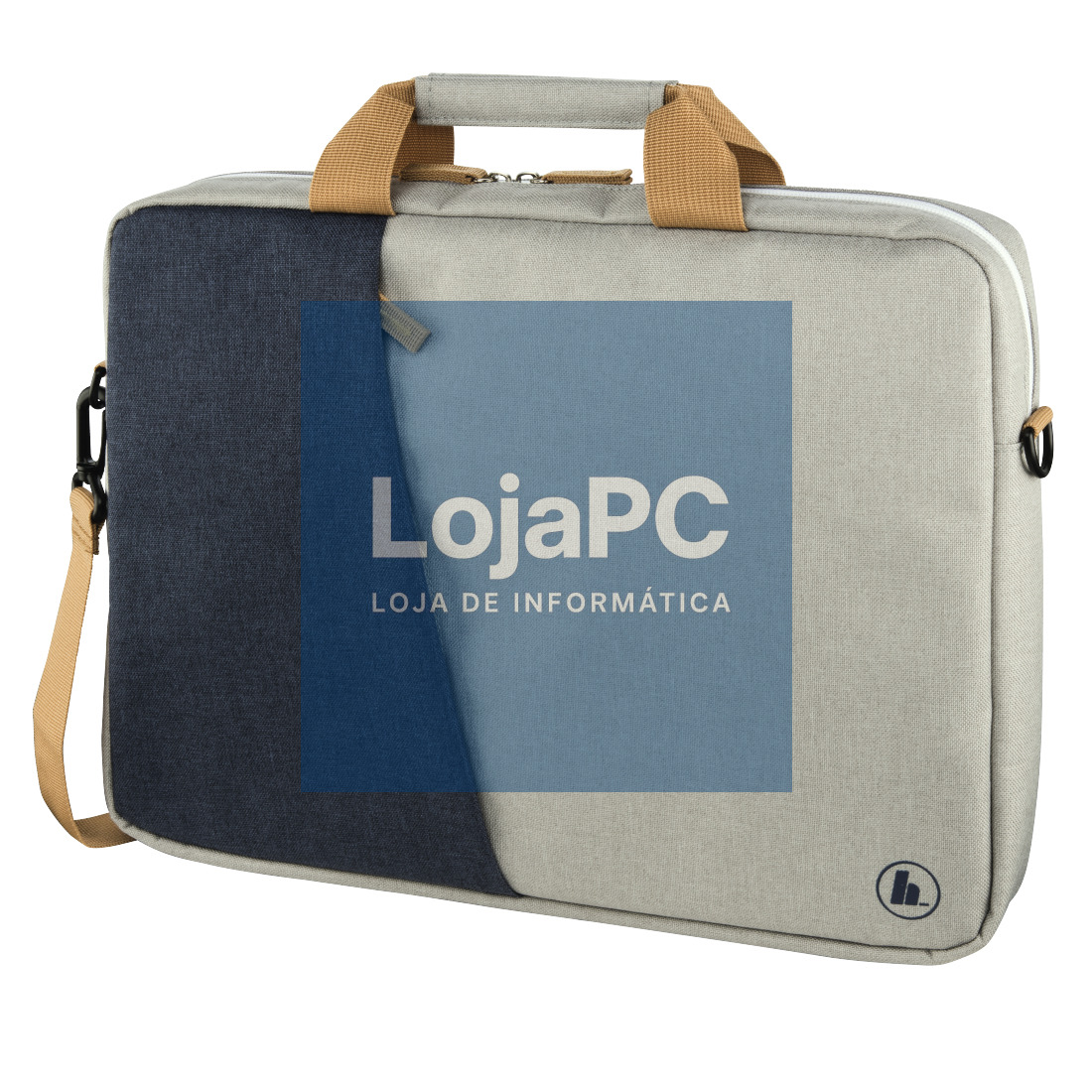 HAMA Florence Notebook Bag up to 13.3inch marine blue light grey