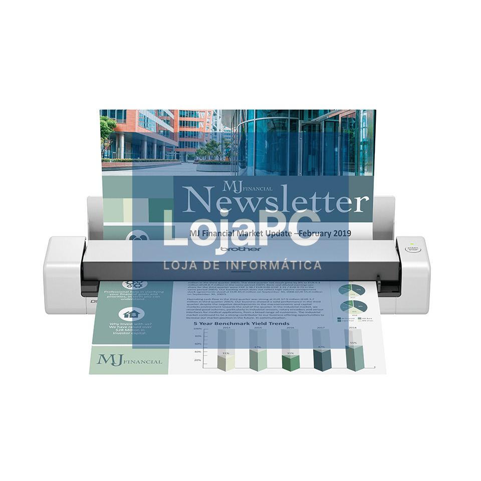 BROTHER Mobile Scanner DS-740D A4 duplex 15 ppm