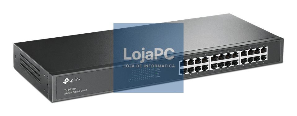 TP-LINK TL-SG1024 19inch RM Switch 24x 10/100/1000Mbps RJ45