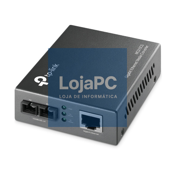 TP-LINK MC210CS Gigabit Media Converter 1000TX/1000FX SM SC 15km
