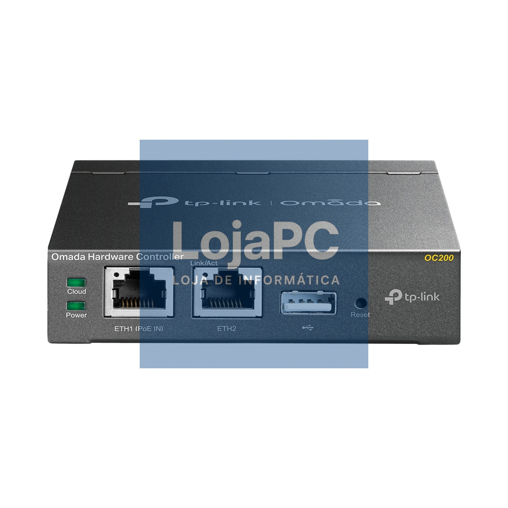 TP-LINK OC200 Omada Cloud Controller centralized management for EAP 2x RJ45 1x USB 1x microUSB or PoE 802.3af Omada SDN