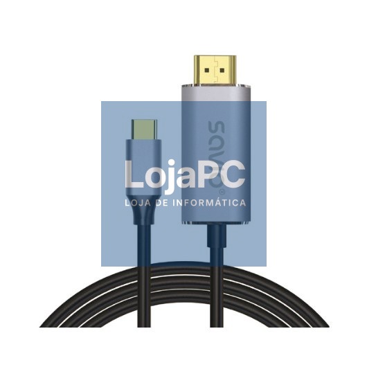 CABLE USB(C) - HDMI 2.0 4K 2M SAVIO CL-171