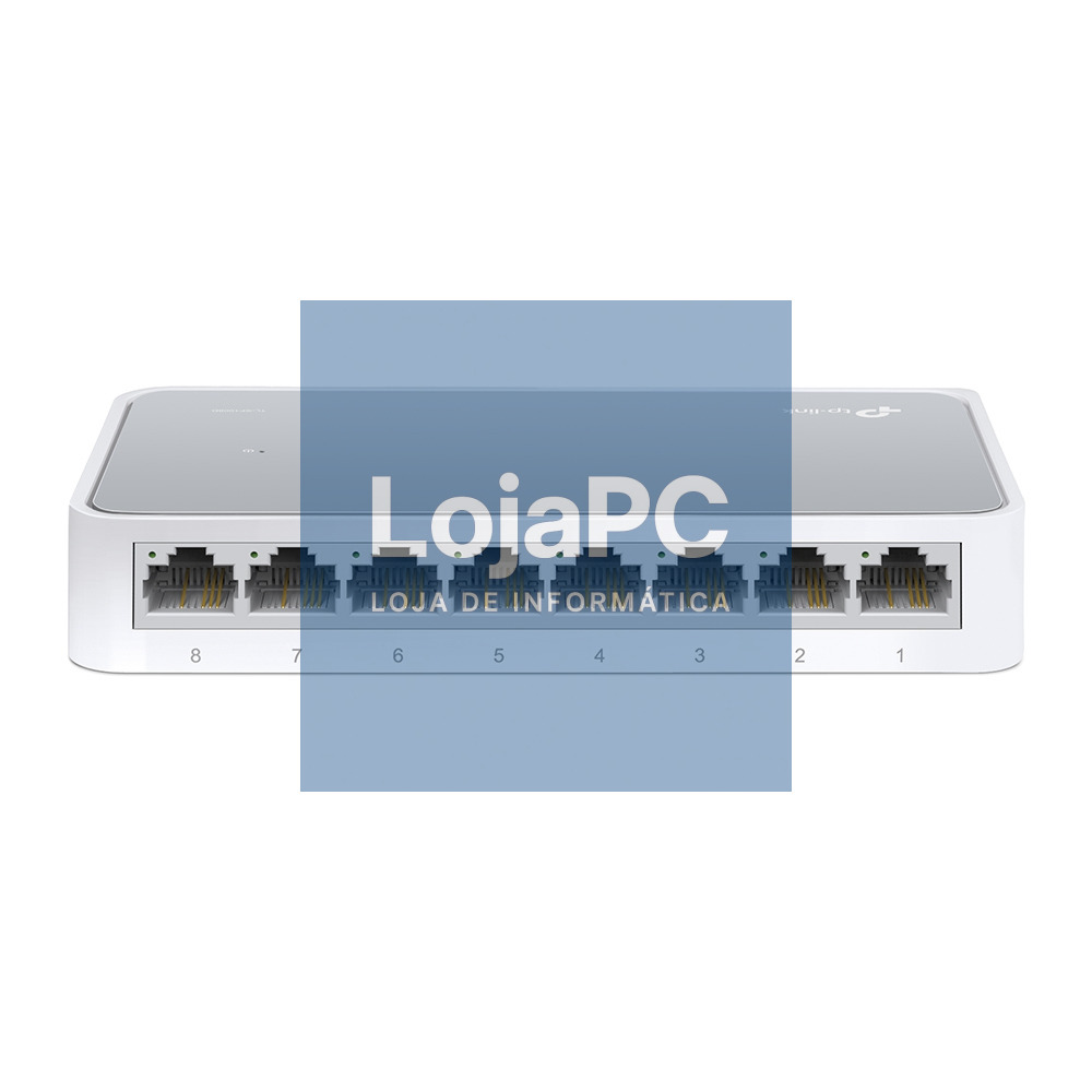 TP-LINK 8-port 10/100M mini Desktop Switch 8 10/100M RJ45 ports Plastic case