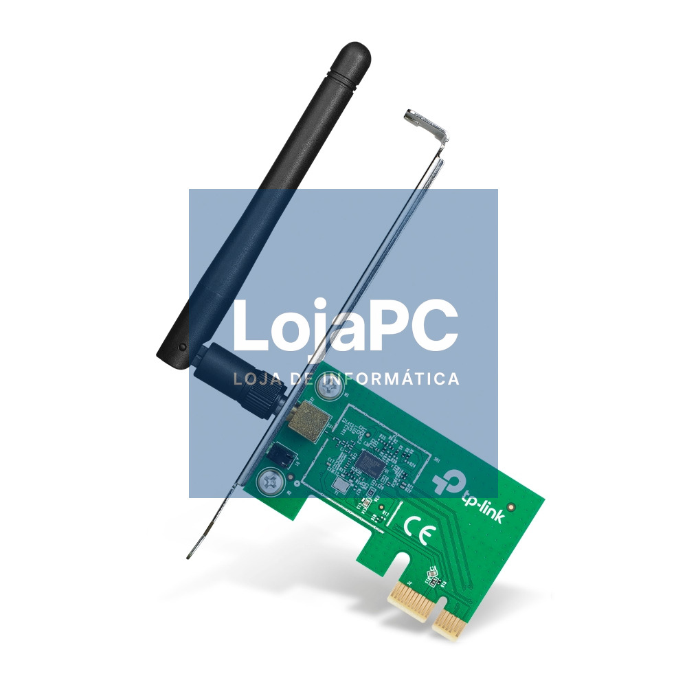 TP-LINK 150Mbps Wi-Fi PCI Express Adapter Qualcomm 2.4GHz 802.11b/g/n