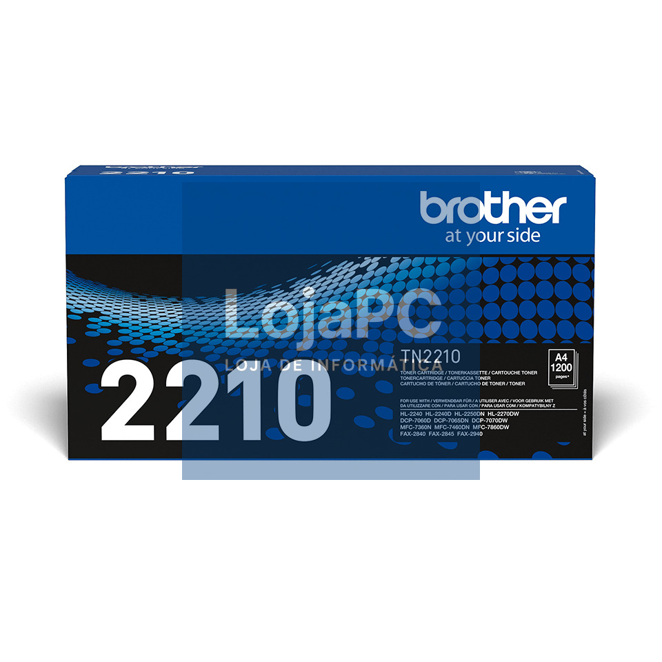 BROTHER TN2210 Toner black - 1.200 pagini