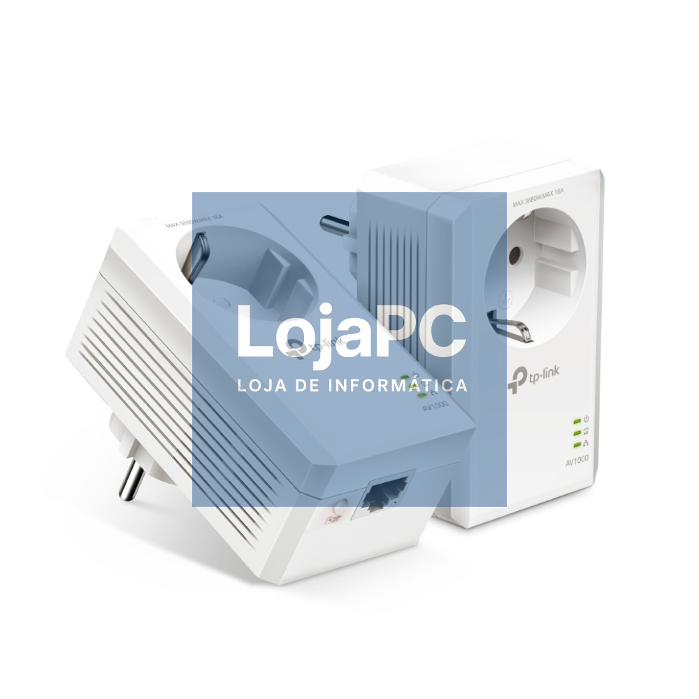 TP-LINK AV1000 Gigabit Passthrough Powerline Starter Kit
