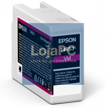 EPSON 5LB Singlepack Vivid Magenta T46S3 UltraChrome Pro 10 ink 26ml