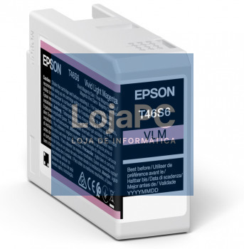 EPSON 1LB Singlepack Vivid Light Magenta T46S6 UltraChrome Pro 10 ink 26ml