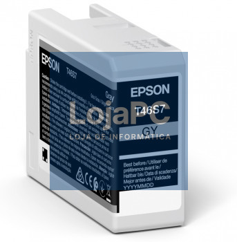 EPSON 5LB Singlepack Gray T46S7 UltraChrome Pro 10 ink 26ml