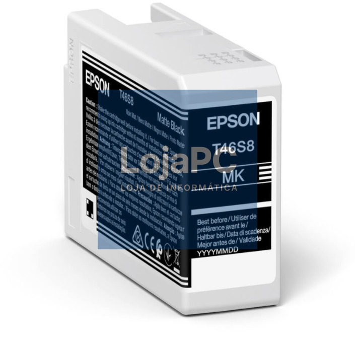 EPSON 4LB Singlepack Matte Black T46S8 UltraChrome Pro 10 ink 26ml