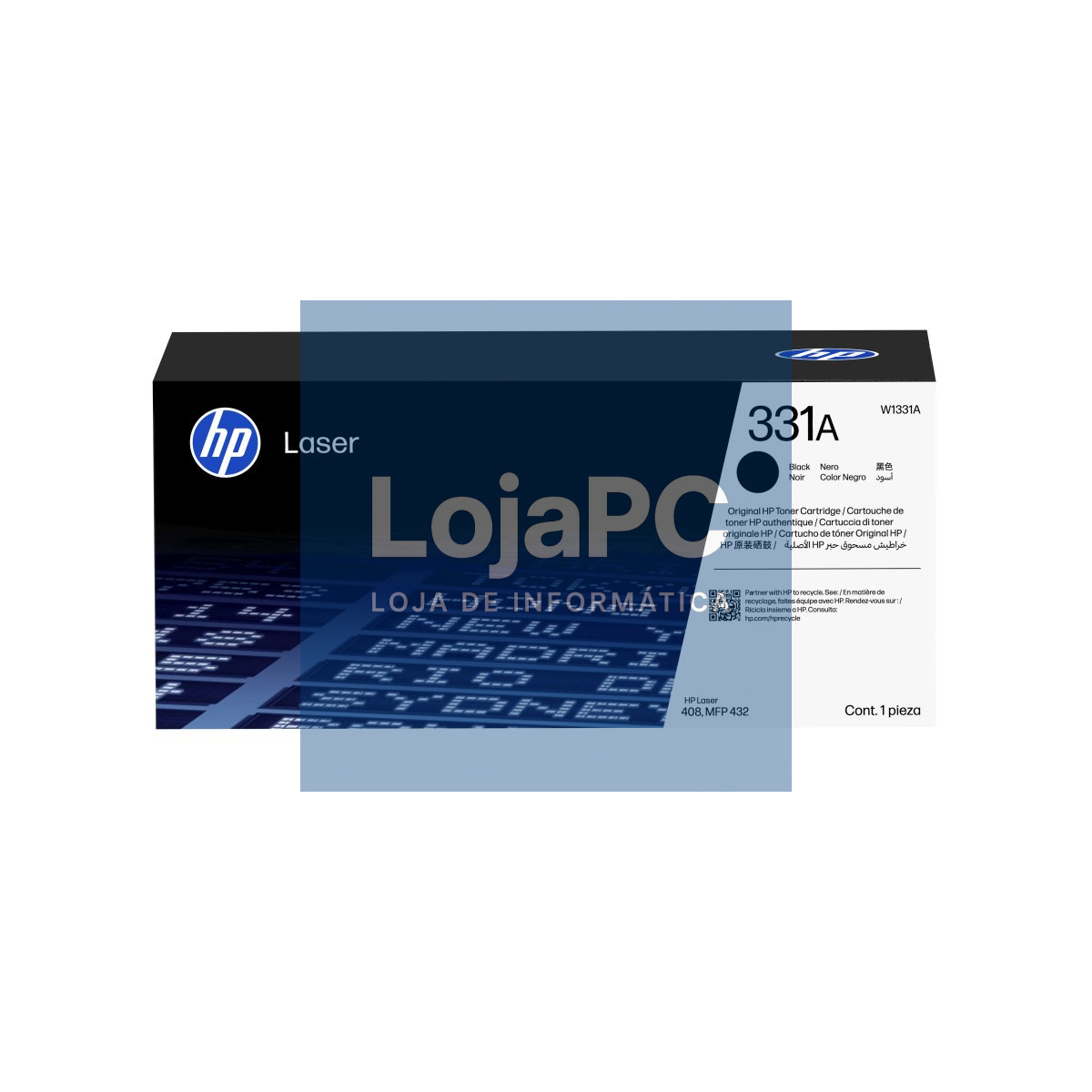 HP 331A Black Original Laser Toner Cartridge