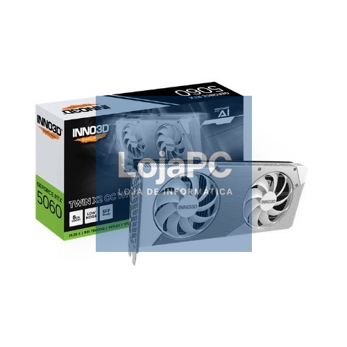 VGA INNO3D RTX 5060 TWIN X2 OC 8GB WHITE