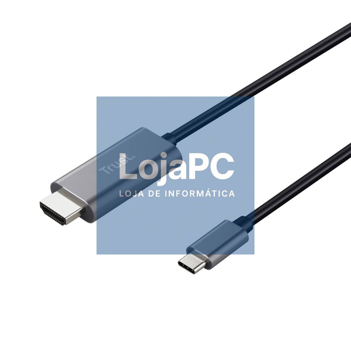 TRUST USB-C para HDMI com suporte de vídeo Ultra HD 4K