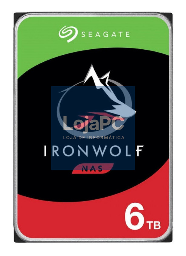 SEAGATE IronWolf 6TB 5400rpm SATA III 3.5inch Internal NAS HDD Retail SinglePack