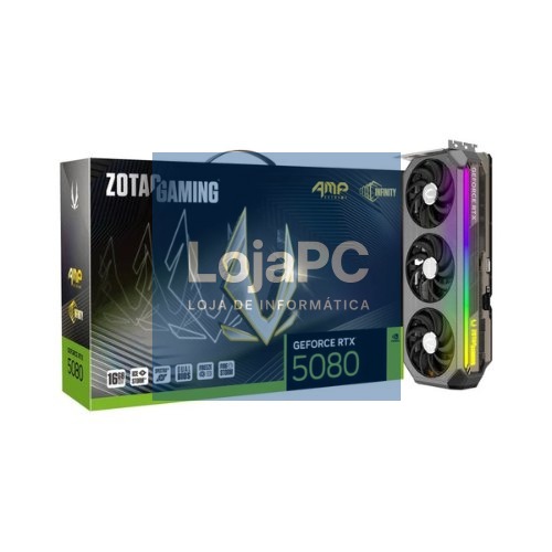 ZOTAC RTX 5080 16GB AMP EXT INFINITY GRAPHICS CARD