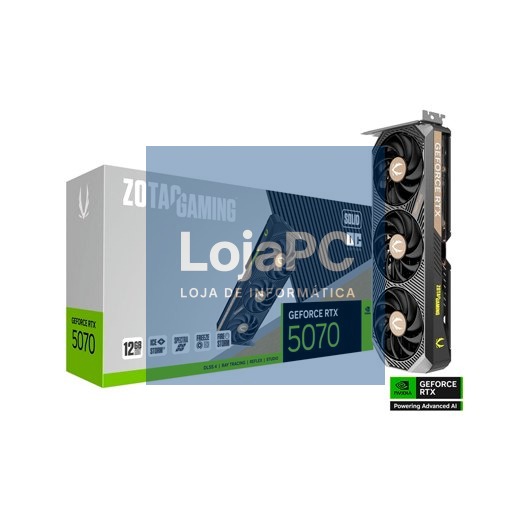 ZOTAC RTX 5070 SOLID OC 12GB GRAPHICS CARD