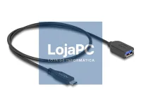 Cabo de extensão Delock Active USB 10 Gbps USB Type-C 3 m Preto — imagem 2