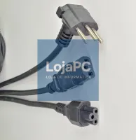 Cabo Alimentação Notebook 3 entradas 1.00M Preto — imagem 4