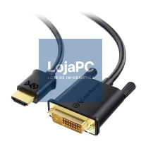 Cabo HDMI M / DVI-D M 1.50M Preto — imagem 1