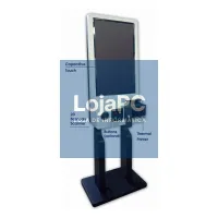 Quiosque ZQ-ST320 32" Double Side - J6412 / DDR4 8GB / SSD 120GB / Imp 80MM / Leitor 2D / W11 PRO / Suporte Chão / 2x Suporte TPA — imagem 2