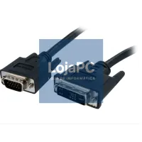 Cabo VGA DVI 12+5 / HDB15M 5.00m Preto — imagem 4