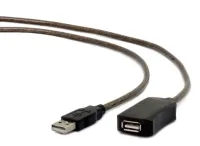Cabo USB 2.0 ext. AM/AF 0.15m Preto — imagem 1