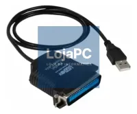 Cabo Conversor DDigital USB para Paralelo Preto — imagem 4