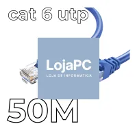 Chicote UTP RJ45 Cat6 1.50m Azul — imagem 3