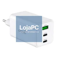 Universal Ultra Fast Triple (PD) 2 x Type-C + USB COOL Network Charger (100W) GaN White — imagem 1