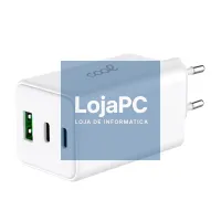 Universal Ultra Fast Triple (PD) 2 x Type-C + USB COOL Network Charger (100W) GaN White — imagem 3