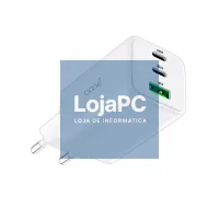 Universal Ultra Fast Triple (PD) 2 x Type-C + USB COOL Network Charger (65W) GaN White — imagem 2