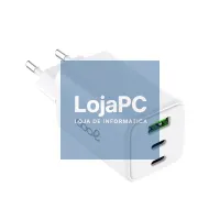 Universal Ultra Fast Triple (PD) 2 x Type-C + USB COOL Network Charger (65W) GaN White — imagem 3