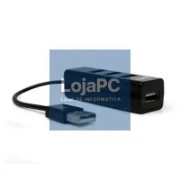 Universal USB 2.0 Hub COOL 4 USB Ports Black — imagem 3