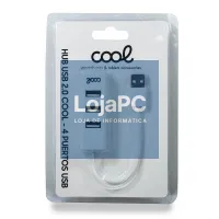 Universal USB 2.0 Hub COOL 4 USB Ports White — imagem 3