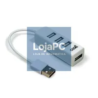 Universal USB 2.0 Hub COOL 4 USB Ports White — imagem 1