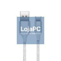 USB Cable COOL Nylon Universal Type C (1.2 meters) — imagem 1