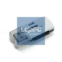 USB Universal Memory Card Reader COOL (All in One) White — imagem 3