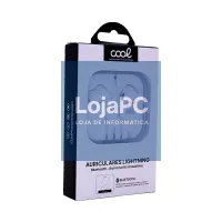 White Headphones COOL Stereo With Microphone for iPhone - IN-EAR rubber (Lightning Bluetooth) — imagem 4