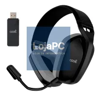 Wireless Stereo PC / PS4 / PS5 Gaming Headphones COOL Newton 3 in 1 Black — imagem 1