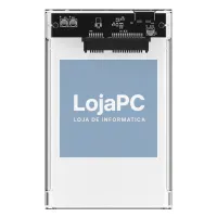 CoolBox Caixa HDD 2.5" SCT-2533 USB3.0 Transparente — imagem 2