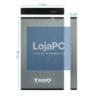 Tooq TQE-2527G Caixa HDD 2.5" USB 3.1 Gen1/USB 3.0 — imagem 3