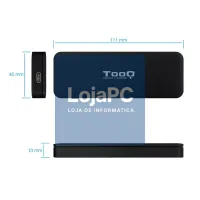 Tooq Caixa externa para SSD M.2 NVMe PCIe — imagem 3