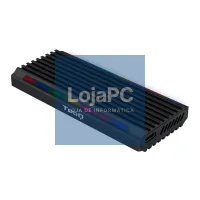 Tooq Caixa externa SSD M.2 NGFF/NVMe USB-C Preto — imagem 1