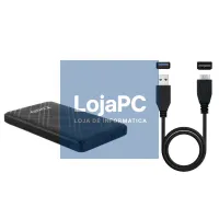 Tooq Caixa externa 2,5" SATA USB3.1 Gen1 Preta — imagem 3