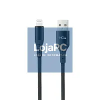 Nanocable Cabo Lightining-USB A/M, Preto, 1 M — imagem 3