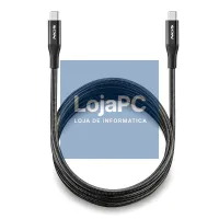 NGS Cabo carga rapida USB C a USB C de 2 m — imagem 1