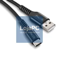 NGS CABO CARGA RAPIDA USB A-USB-C 2.0 1MT 480BPS — imagem 3
