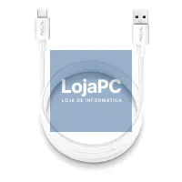 NGS CABO CARGA RAPIDA USB-A A USB-C 1M BRANCO — imagem 1